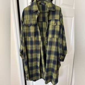 Dressed in LALA oversized flannel